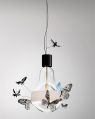 Flatterby Glass Bulb-Shape Pendant Lamp Ingo Maurer - Limited Edition