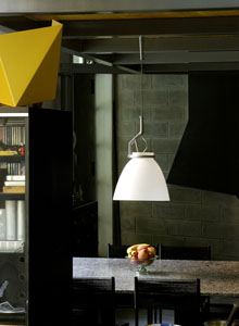 Luceplan GlassGlass Dome Shade Ceiling Lamp