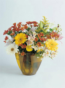 FontanaArte 2029/VN Cartoccio Fontana Medium Clear Vase
