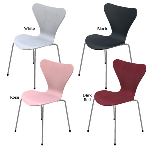 Fritz Hansen Series 7 3107 Modern Chair by Arne Jacobsen ...