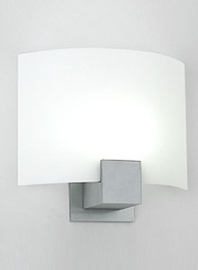 Artemide Dupla Curved Modern Wall Lamp by Ron Rezek