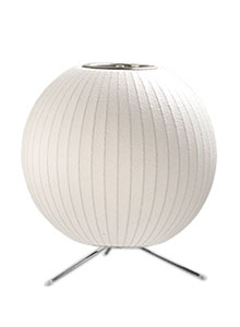 George Nelson Ball Table Lamp with Tripod Stand Modernica