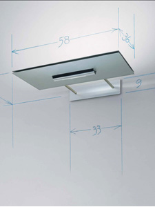 Ingo Maurer Bo-Jek Wall Lamp by Ingo Maurer