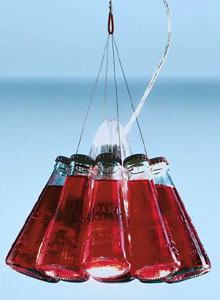 Ingo Maurer Campari Lamp Modern Design Pendant Light by Raffaele Celentano