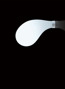 Kundalini Drop Modern Wall or Ceiling Lamp by Future Systems