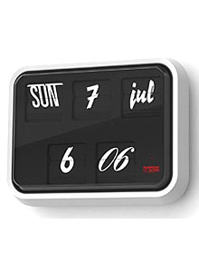 Established & Sons Modern Font Clock Medium by Sebastian Wrong