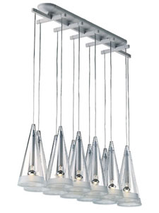 Flos Fucsia 12 Modern Pendant Light by Achille Castiglioni