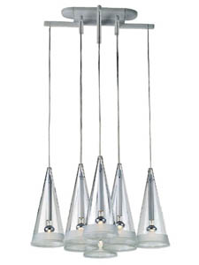 Flos Fucsia 8 Modern Pendant Light by Achille Castiglioni