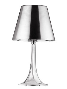Flos Miss K Silver Table Lamp by Philippe Starck
