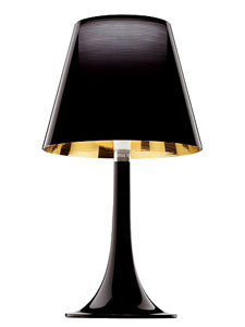 Flos Miss K Black/Gold Table Lamp by Philippe Starck