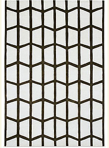 Gandia Blasco Pad Modern Rug Ivory by Marie Mees