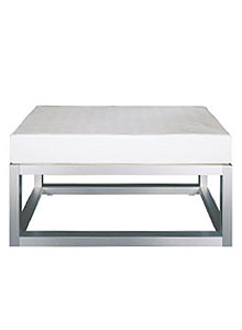 Gandia Blasco Puff Al Fresco Modern Outdoor Ottoman