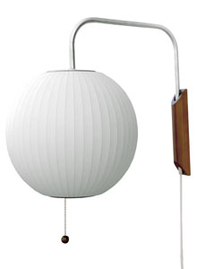 George Nelson Ball Wall Lamp Modernica