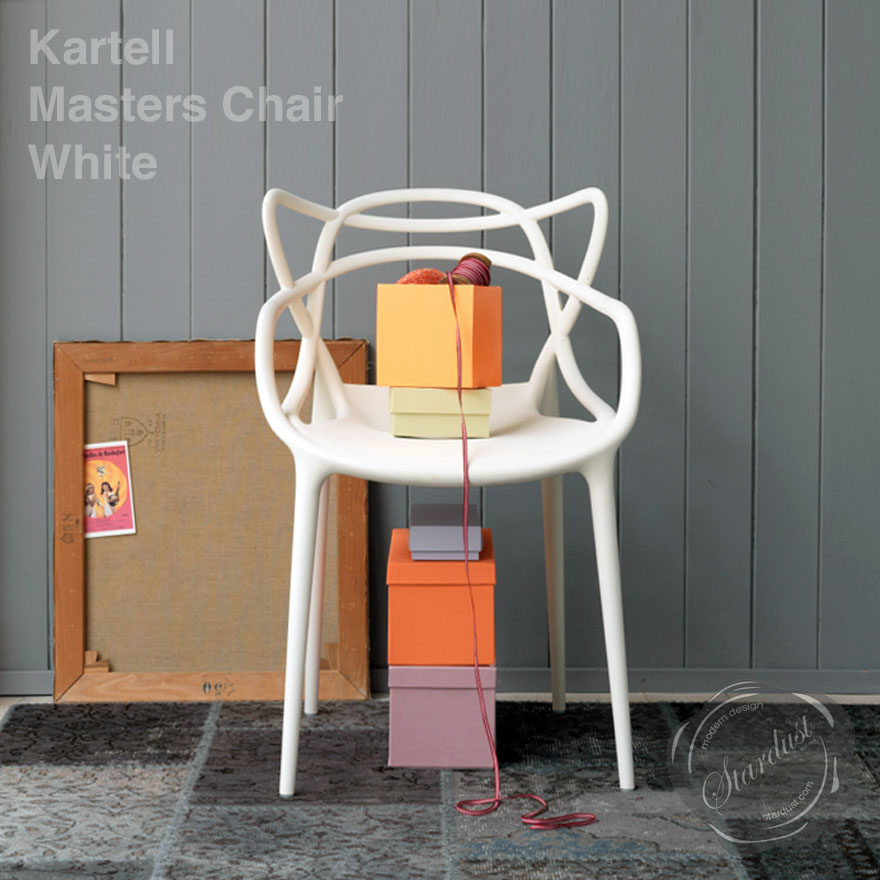 Kartell Modern Masters Chair by Philippe Starck Stardust