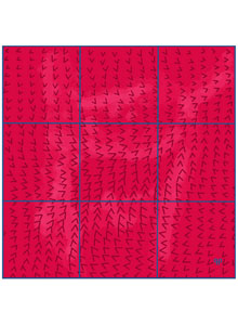 Designer Carpets Paulin Red Carpet by Pierre Paulin
