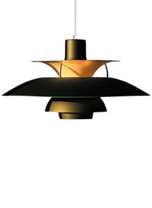 Louis Poulsen PH5 Lamp Grey by Poul Henningsen