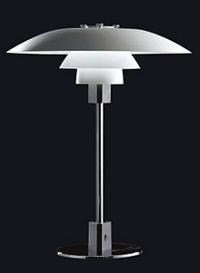Louis Poulsen PH 4/3 Table Lamp by Poul Henningsen
