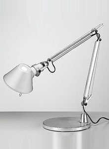 Artemide Tolomeo Micro Table Lamp With 7 inch Base