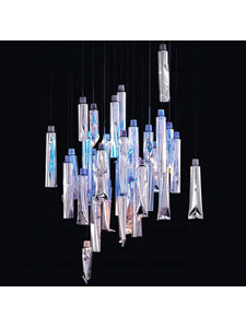 Ingo Maurer TU-BE 1 Lamp Modern Chandelier by Ingo Maurer and Ron Arad