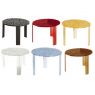 Kartell T-Table Modern Round Coffee/End Table by Patricia Urquiola