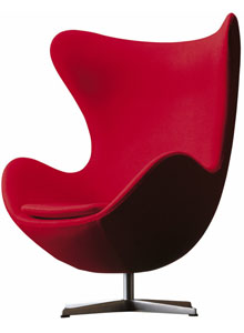 Fritz Hansen Egg Chair by Fritz Hansen