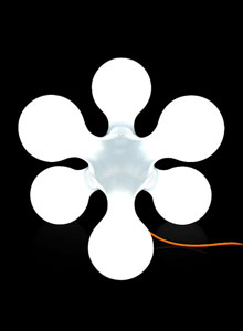 Kundalini Atomium Modern Outdoor Lamp by Hopf and Wortmann