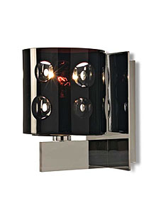 Terzani A Touch Of Red Modern Wall Lamp by Bruno Rainaldi