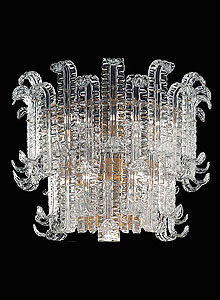 Barovier Toso Murano Glass Felci Ceiling Lighting
