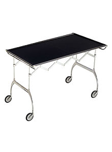 Kartell Battista Modern Table Trolley by Antonio Citterio