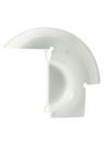 Flos Biagio Table Lamp by Tobia Scarpa in Solid White Carrara Marble