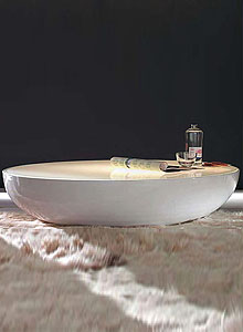 Bonaldo Big Planet Modern Coffee Table with Light by Gino Carollo