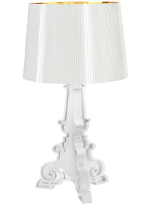 Kartell Bourgie Lamp White by Ferruccio Laviani