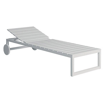 Gandia Blasco Tumbona Saler Chaise Lounge Outdoor Sun Lounger
