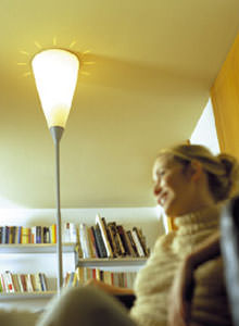 Luceplan Chichibio Floor and Ceiling Lamp