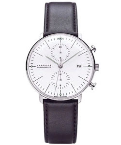 Junghans Max Bill Chronoscope Watch in White