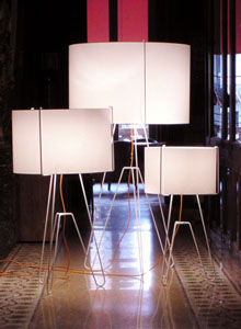 Marset 3x3 Modern Floor Lamp by Chris Jackson