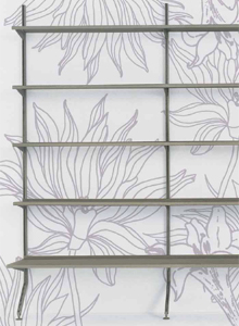 Pallucco Continua Shelf with Foot by Hannes Wettstein