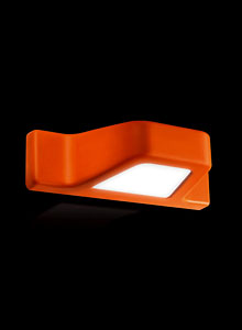 Kundalini Dox Modern Indoor or Outdoor Wall Lamp by Paolo Cazzaro