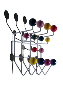 Eames® Hang-It-All® Coat Rack by Charles and Ray Eames : coat hanger coat hooks home decor coat rack