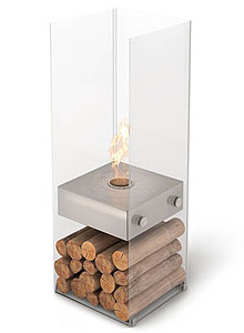 Ecosmart Fire Ghost Modern Ventless Designer Fireplace