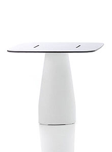 Gandia Blasco Equal Square Modern Outdoor Side Table