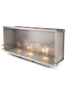 Ecosmart Fire Firebox 1800SS Modern Ventless Fireplace Insert
