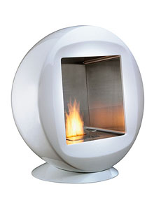 EcoSmart Fire: Q Modern Ventless Designer Indoor or Outdoor Fireplace