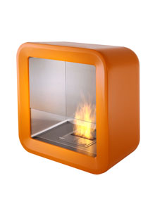 EcoSmart Fire: Retro Modern Ventless Indoor or Outdoor Fireplace