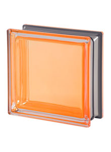 Seves Glass Block: Alessandro Mendini Collection Ambra