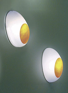 Luceplan Goggle Modern Wall-Ceiling Lamp by Ross Lovegrove