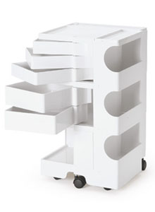 B-Line Colombo Boby Trolley Cabinet Storage Units B35 by Joe Colombo