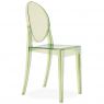 Kartell Victoria Ghost Crystal Clear Chair by Philippe Starck