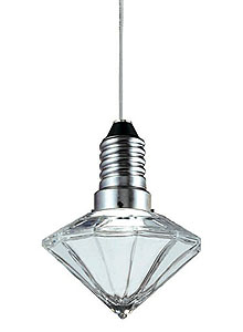 Terzani Kristal Diam 12/12 Modern Pendant Lamp by Jean Francois Crochet