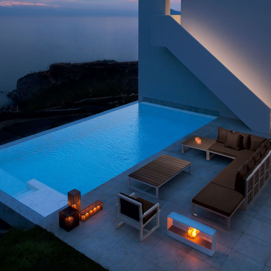 Llar Fireplace, Modern Outdoor Fireplace by Gandia Blasco ...